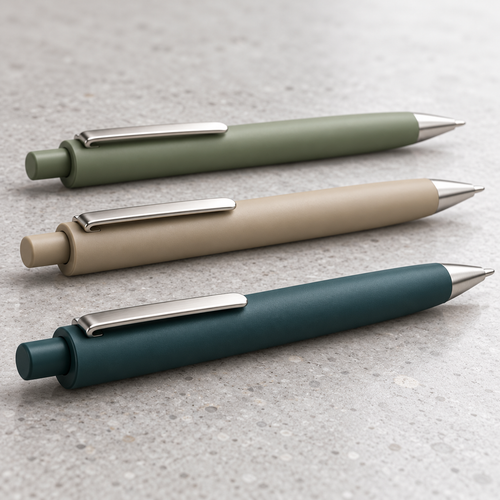 Zyvellie ballpoint pen set - closeup