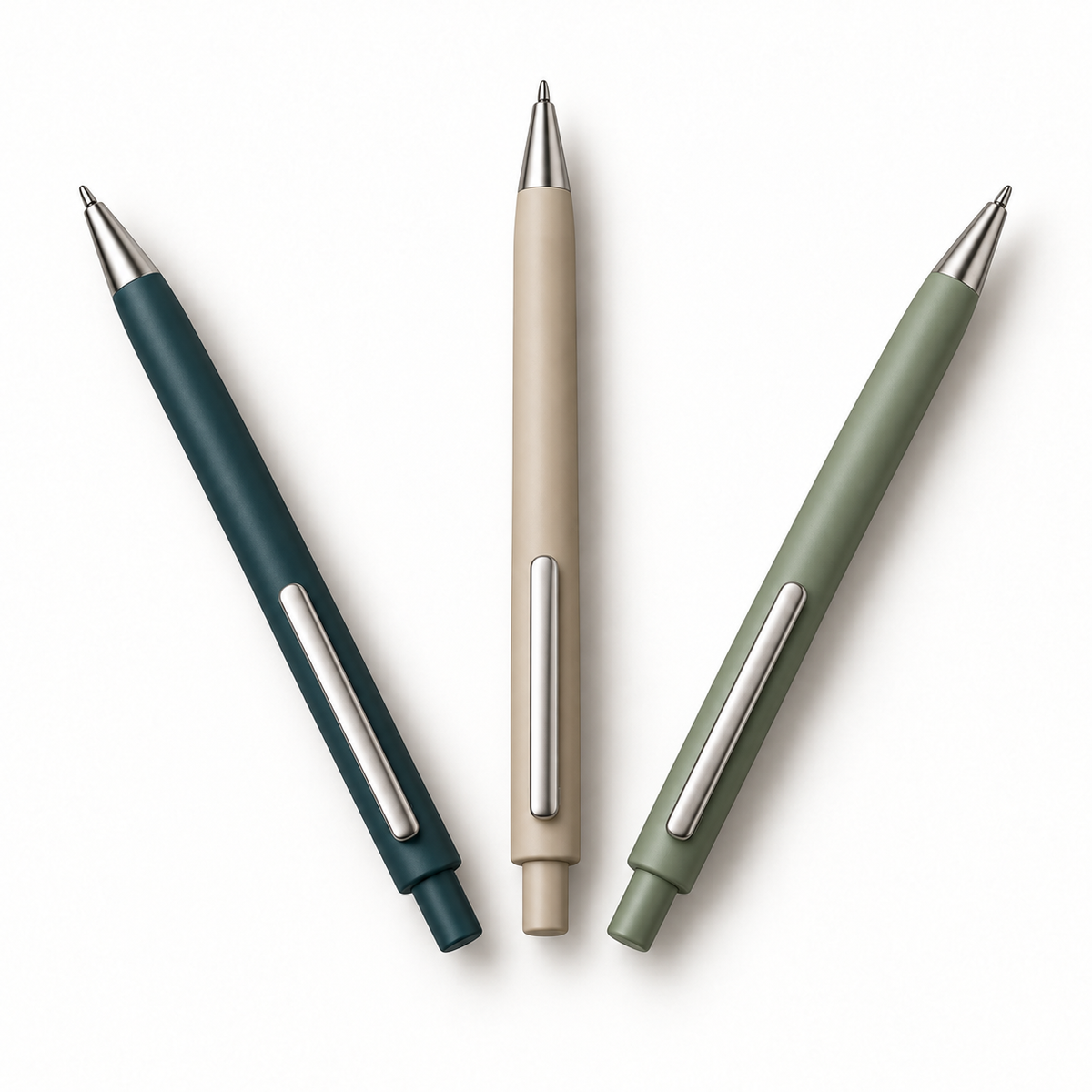 Zyvellie ballpoint pen set - alternate angle