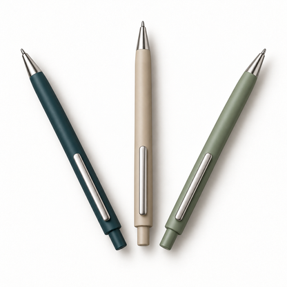 Zyvellie ballpoint pen set - alternate angle