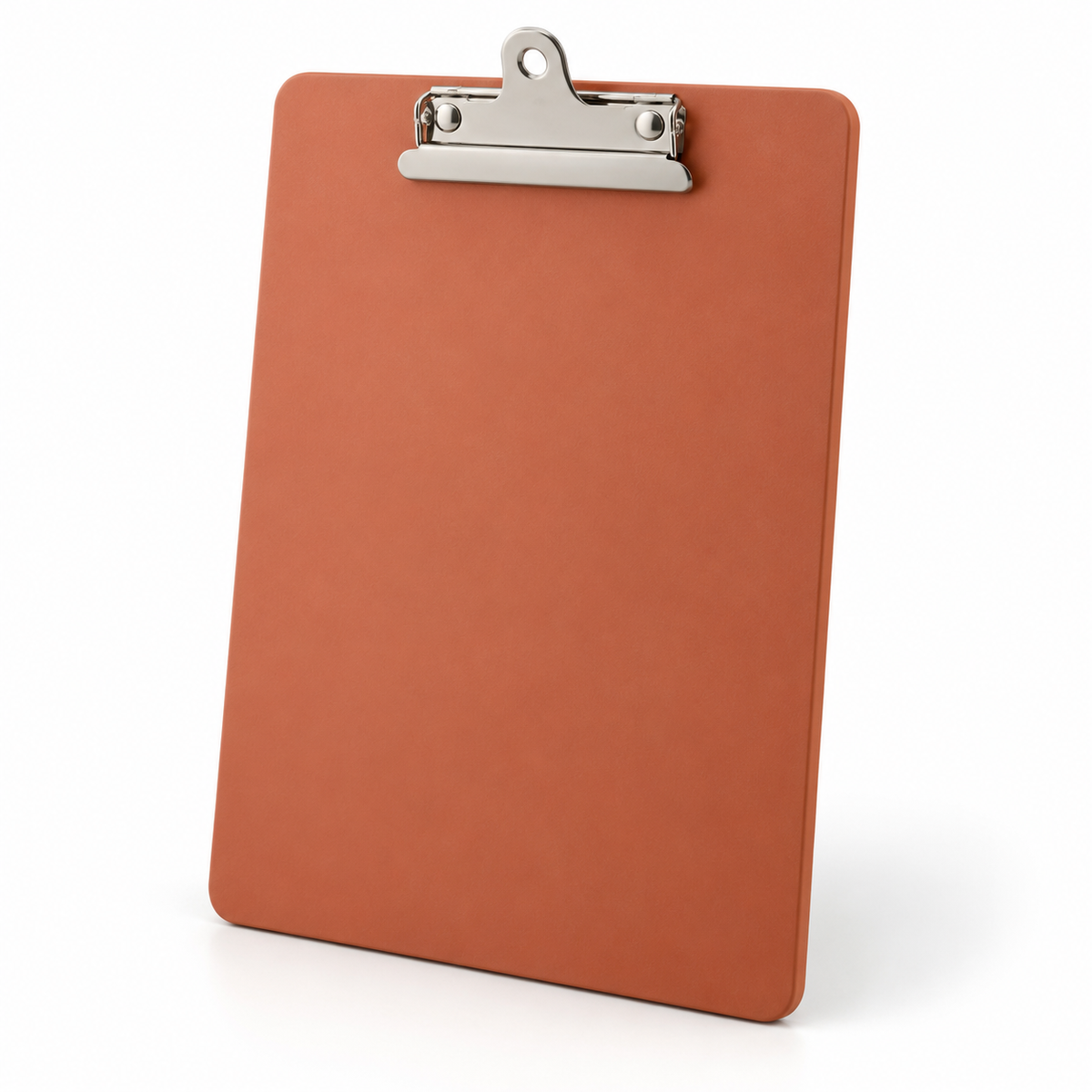 Terracotta clipboard white background
