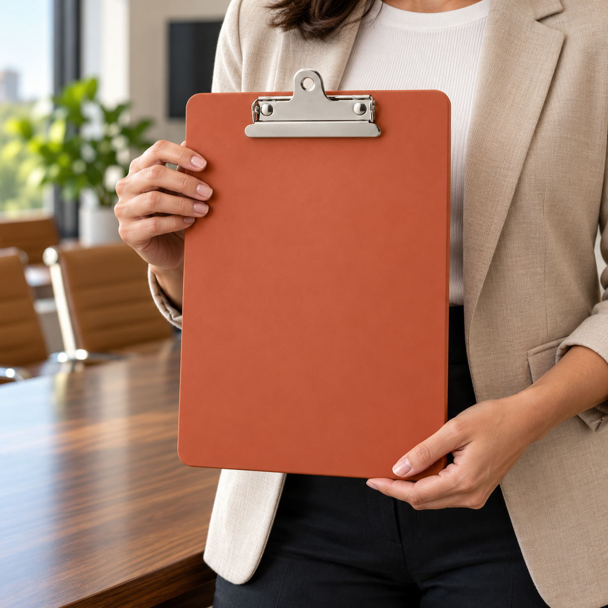 Terracotta clipboard office lifestyle
