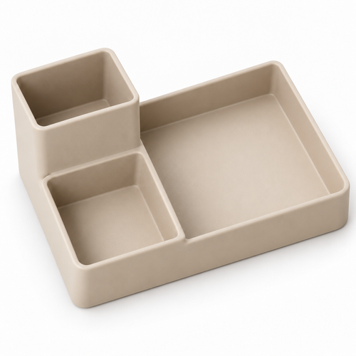 Zyvellie desktop organizer concept - closeup