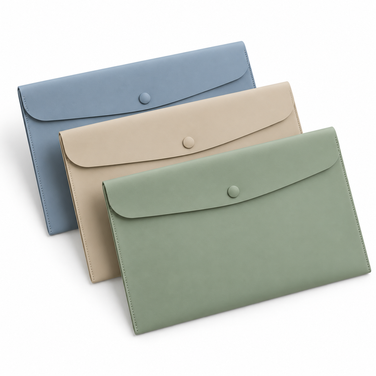 document folder set white background