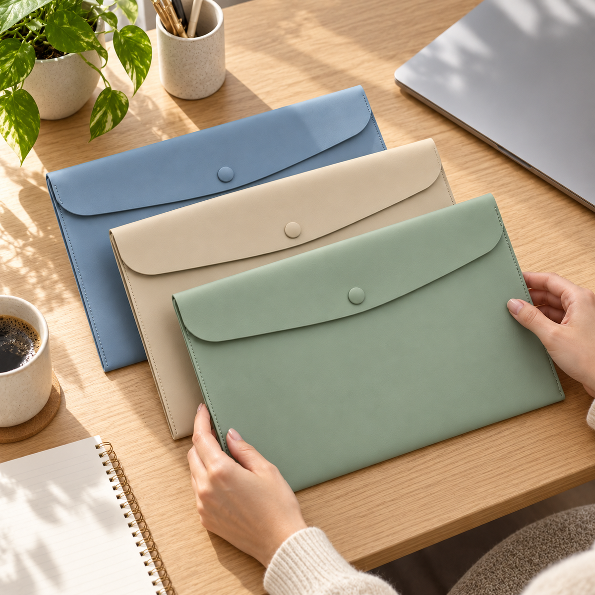 document folder set office lifestyle