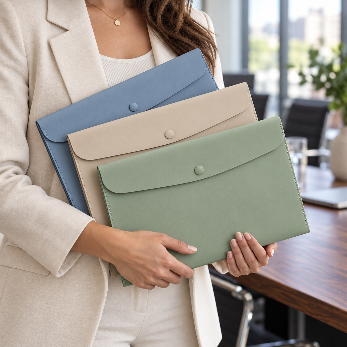 document folder set office lifestyle