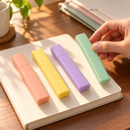 Zyvellie highlighter set - studio desk usage