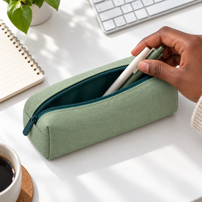 Zyvellie pencil case - shared workspace usage