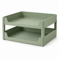 Zyvellie stacking letter trays - white master
