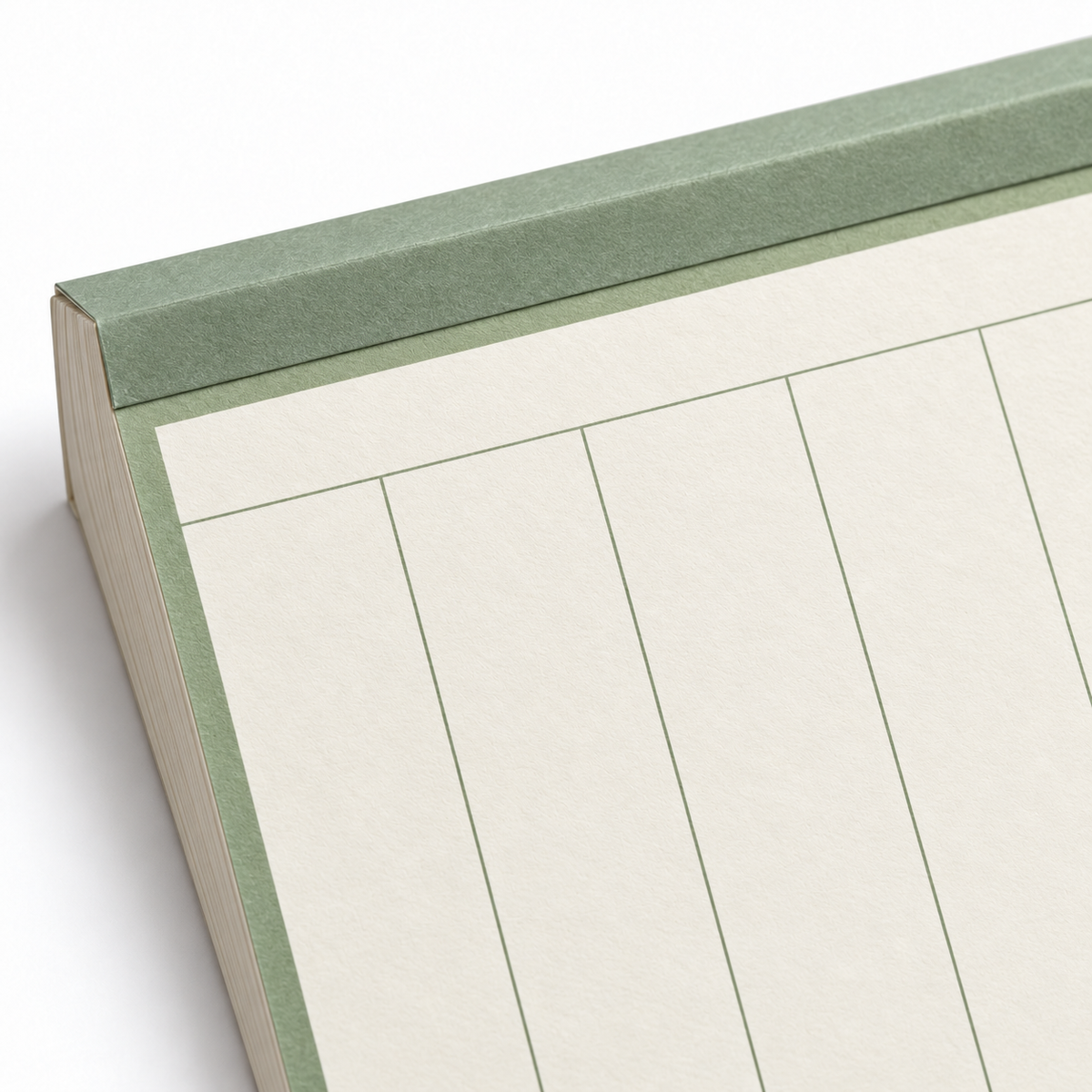 weekly desk planner detail