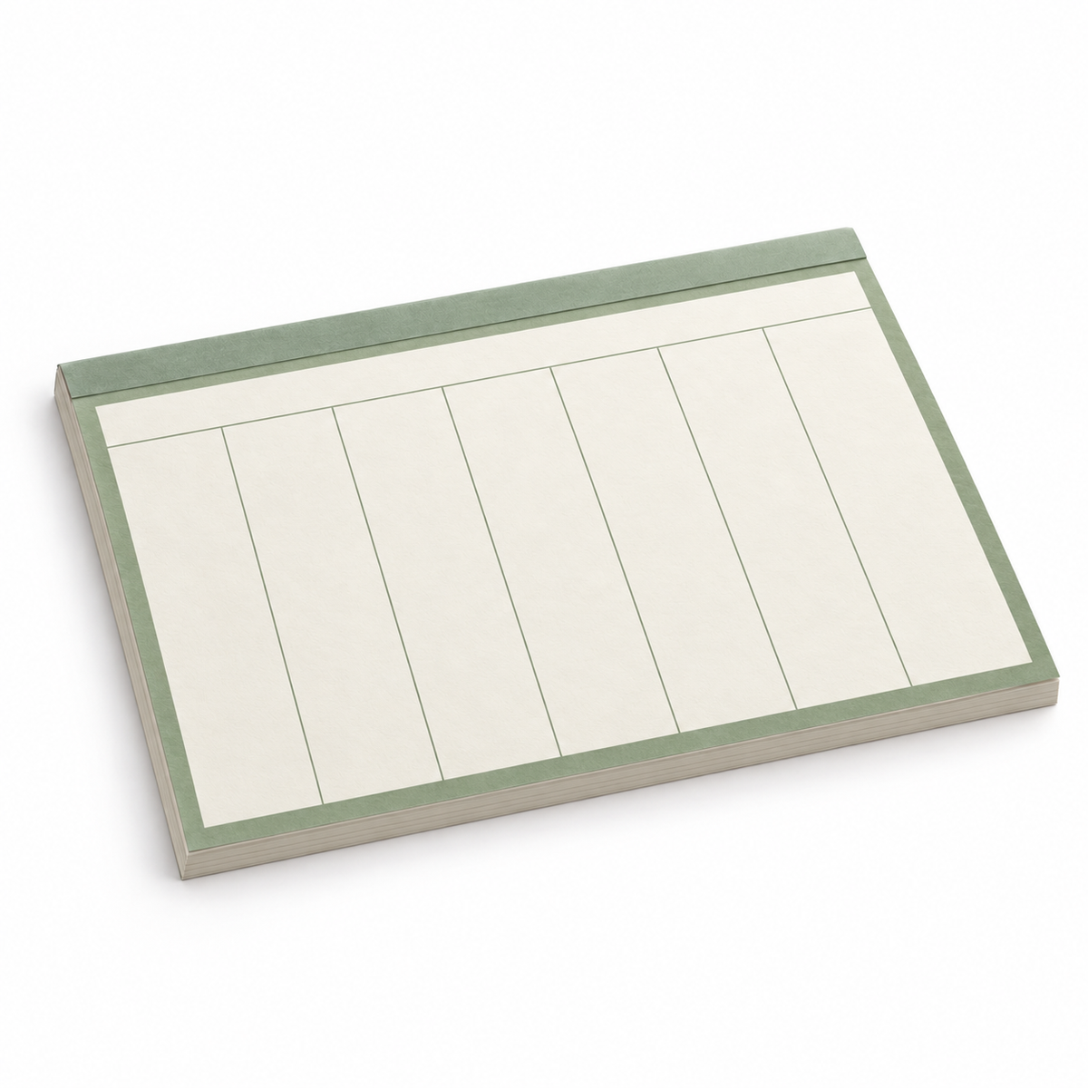 weekly desk planner alternate angle
